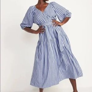 Old Navy Midi Wrap Dress
